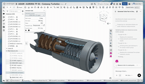 adam 用 Astra 做 CAD